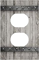 Vista 107 de Placa de pared doble basculante de mármol azul, cubierta decorativa de interruptor de luz de 2 cuadras, moderna acuarela degradada, arte de tinta