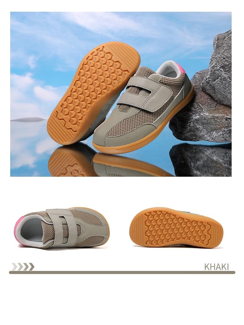 Minimalistas Barefoot Zapatillas de Trail Running Niños Senderismo Transpirables Antideslizantes Tallas 25-37