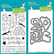 Lawn Fawn Clear Stamp & Die Set - Jump For Joy LF1212 & LF1213