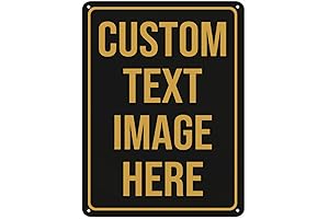 Personalized Custom Office Sign for Indoor & Outdoor Use - 18"x12"