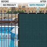 Gekufa Privacy Netting 2mx5m Garden Screening 130g/m² Fence Screening 90% HDPE Outdoor Shading Net UV-Resistant Tear-Resistant Windbreak Netting with Cable Ties and Eyelets - Image 4