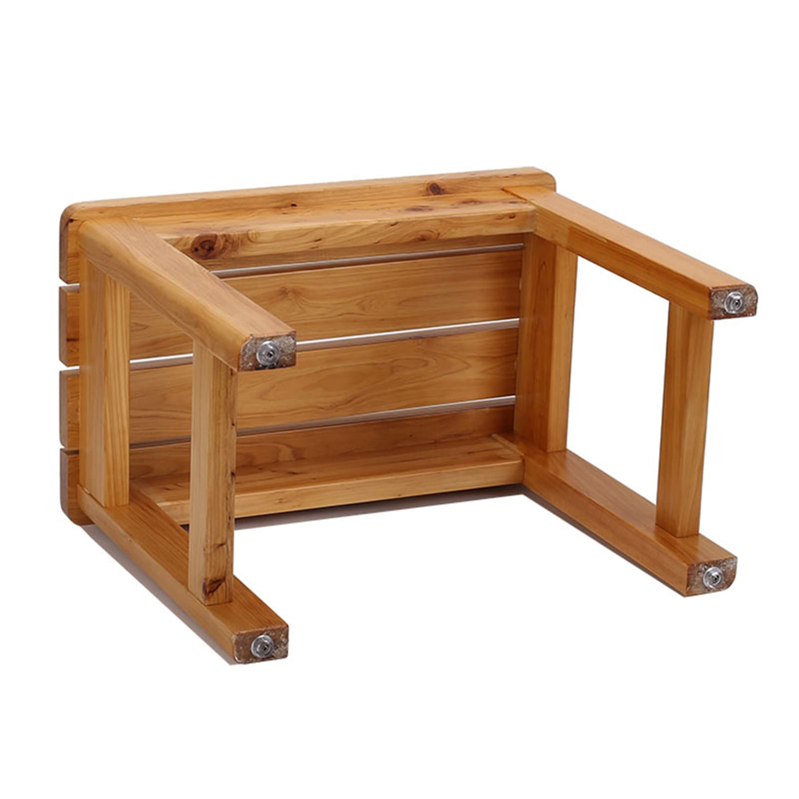Prysznic/stołki łazienkowe drewniana ławka łazienkowa podnóżek prysznicowy do wanny nogi do golenia siedzisko do sauny Spa siedzisko do kąpieli (Size : 50x30x30cm)