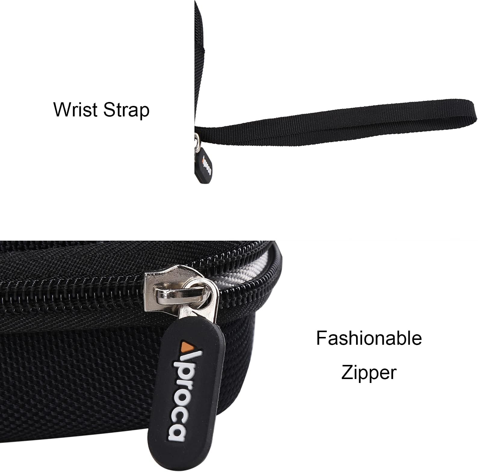 Aproca Black Portable Hard Storage Case, for Logitech MX Anywhere 3S / MX Anywhere 3 / Anywhere 2 Compact Performance Mouse