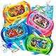 Wasser Hoopla - Safari von Deluxebase. Wildtier Retro Wasserhandspiel. Ringwurf Arkade Handspiel für Kinder und Erwachsene