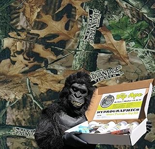 Hydrographic Film Dip Ape Timber Camo Camouflage Hunting Hydrographic Water Transfer Hydro Dip Dipping Kit