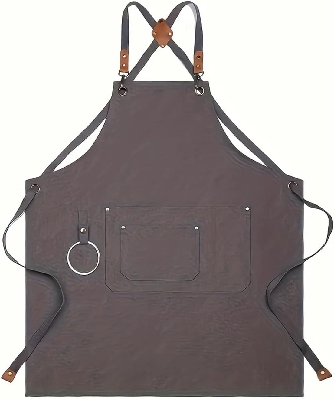 Hand-wiping Kitchen Gardening Coffee Shops Aprons Baking Restaurant Apron Cross Back Adjustable