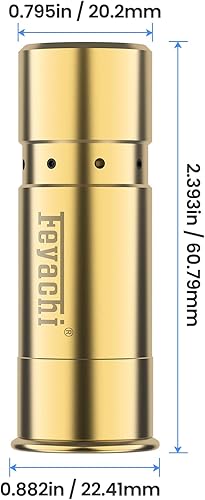 Miniatura 2 de Feyachi Green Bore Sight 9mm223 5.56mm12 Gauge Bore Sight Laser Boresighter with 3 Sets of Batteries
