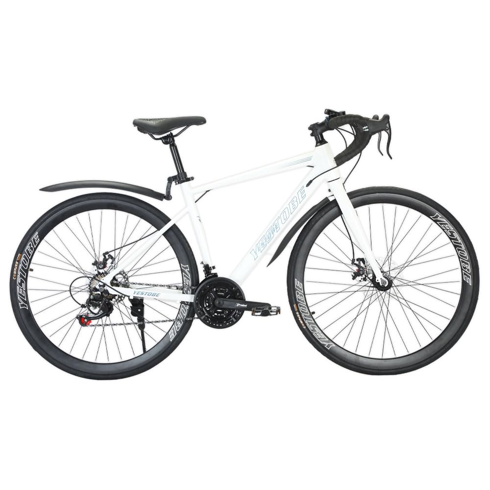 Amazon | ロードバイク 自転車 700C 27インチ相当 シマノ 21段変速