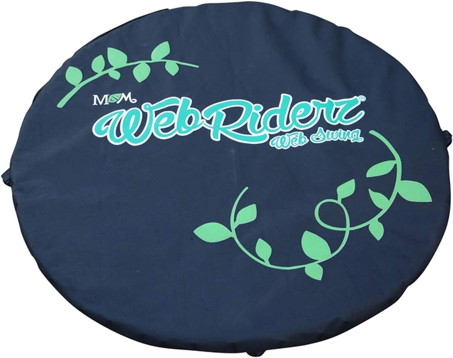 M & M Sales Enterprises Web Riderz Web Swing Cushion, Black, One Size