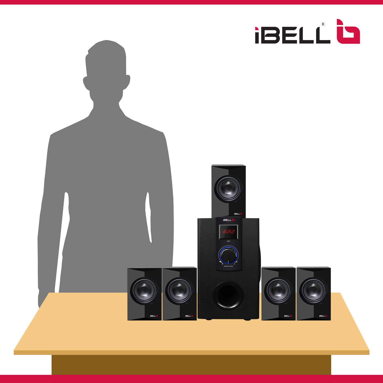Ibell Home Theater Bluetooth Wireless Ibell Hold The World