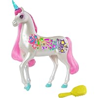 Barbie Unicorno Pettina e Brilla, Accessorio per Bambole