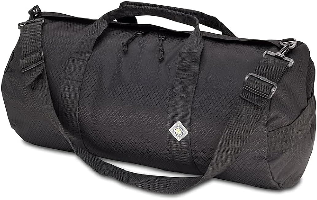 North Star Sports Foldable Duffle Bag for Travel, Gym & Outdoor Camping | Tough and Packable Sport Equipment Bag & Gear Organizer | Heavy Duty Large Duffel Bags for Traveling