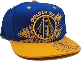 Golden State New Bridge Scribble Blue Gold Era スナップバックハット