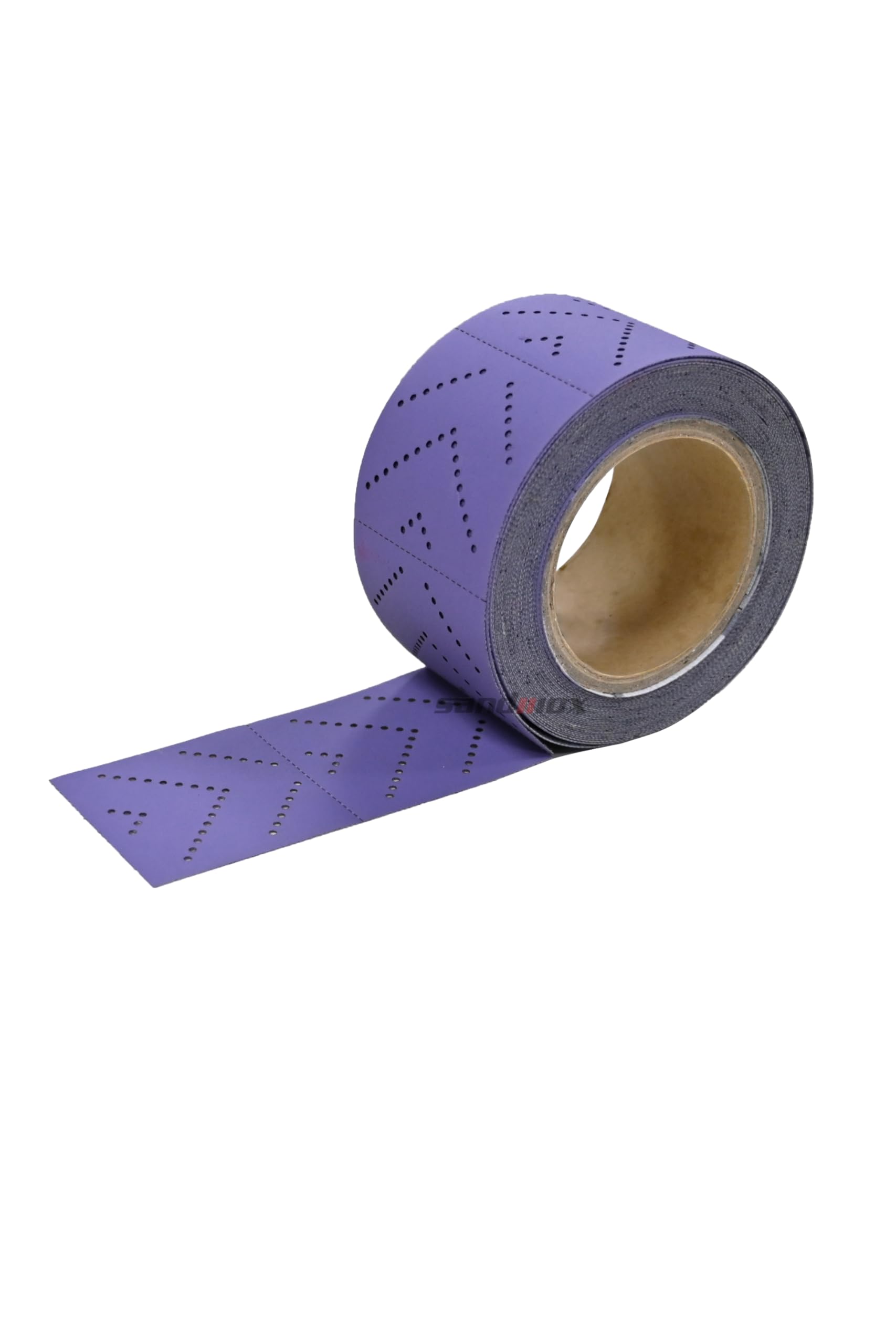 Rollo abrasivo 328, 70 mm x 12 m, grano 120, papel abrasivo para madera, metal, barniz, espátula, antiobstrucción, base de película, calidad profesional