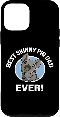 Funda para iPhone 12 mini conejillo de indias sin pelo