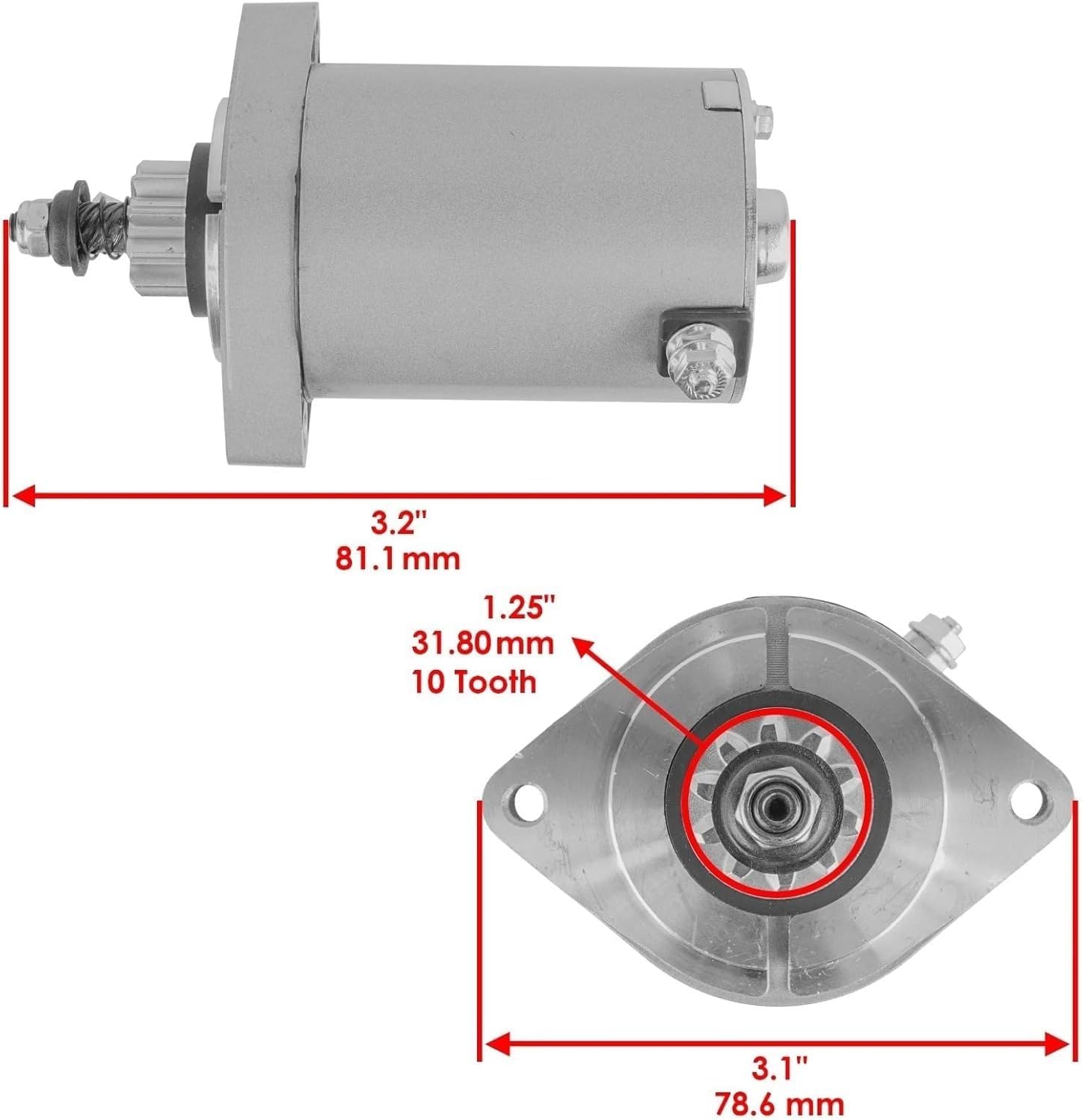 Lawn Mower Starter Replacement for 21163-7024 21163-0714 21163-0727 21163-0743