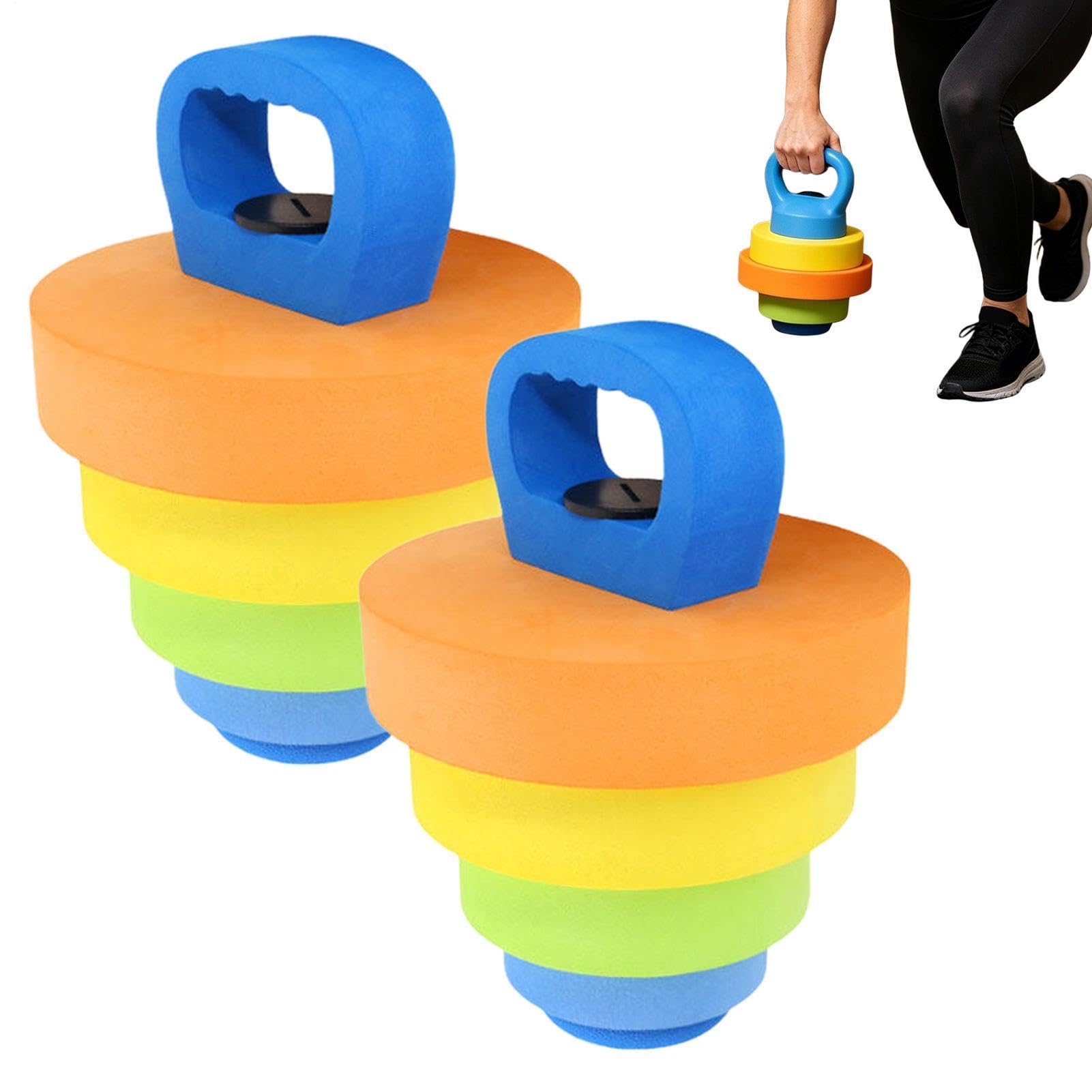 Ciężarki Wodne Do Ćwiczeń W Basenie 2 Sztuki Regulowany Kettlebell Do | Sprzęt Do Aqua Fitness Dla Pływaków Sportowców Profesjonalistów Kobiet Mężczyzn Podróżników