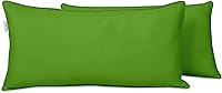 Vista 11 de Funda de almohada lumbar de tela de poliéster para interiores y exteriores, impermeable, rectangular, para todo tipo de clima, para muebles