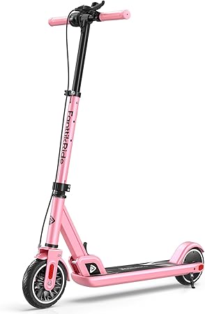 FanttikRide T9 Electric Scooter for Kids 4.3-5.6 ft, 7/10/12 MPH, LED Battery Level, Height Adjustable and Foldable, Electric Scooter for Kids, 200W Motor, Up to 40 mins