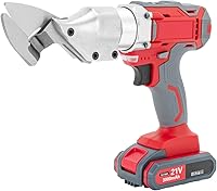 Vista 1 de Tijeras de metal de 21 V, cabezal giratorio de velocidad, cortador de metal eléctrico, cizallamiento de corte, tijeras de corte, herramienta