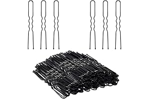 IKOCO 2.4 Inch Black U Shaped Hair Pins