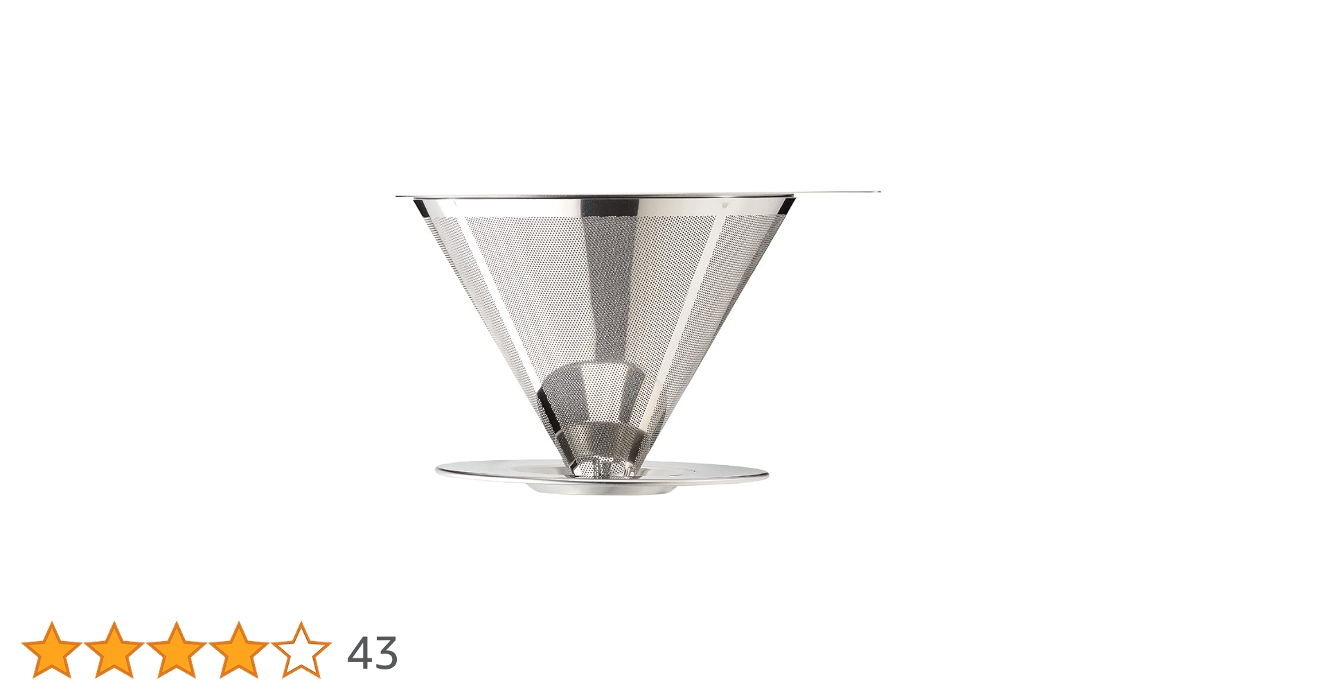 Amazon｜パール金属 コーヒー ドリッパー ステンレス ブレイクタイム