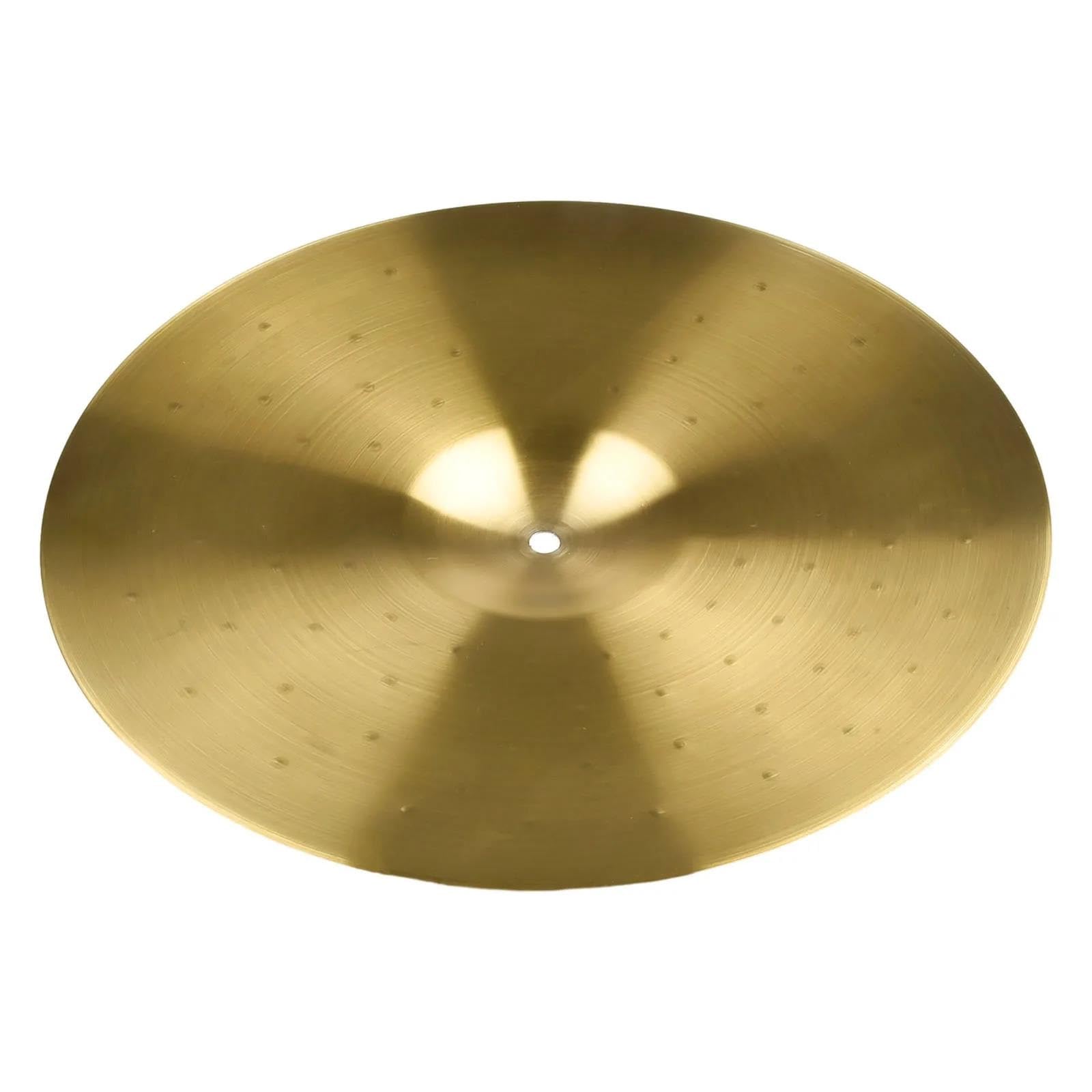 Profesjonalna Talerz 14 16 Calowy Bęben Mosiężne Talerze Perkusja Splash Crash Hi Hat Jazz Dla Początkujących Profesjonalnych Graczy(16 inch)