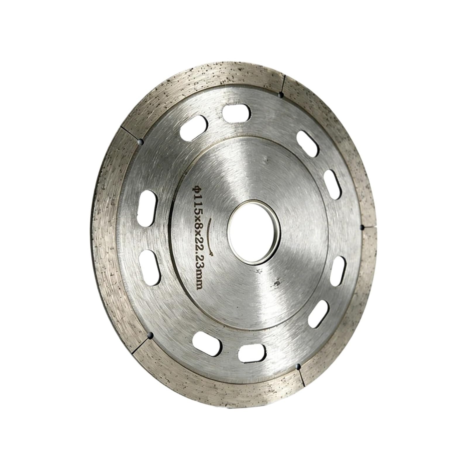 Disco da taglio diamantato da 115 mm Disco da taglio a secco Ruota smerigliatrice angolare brasata a caldo for utensile for calcestruzzo da parete in piastrelle di pietra M14