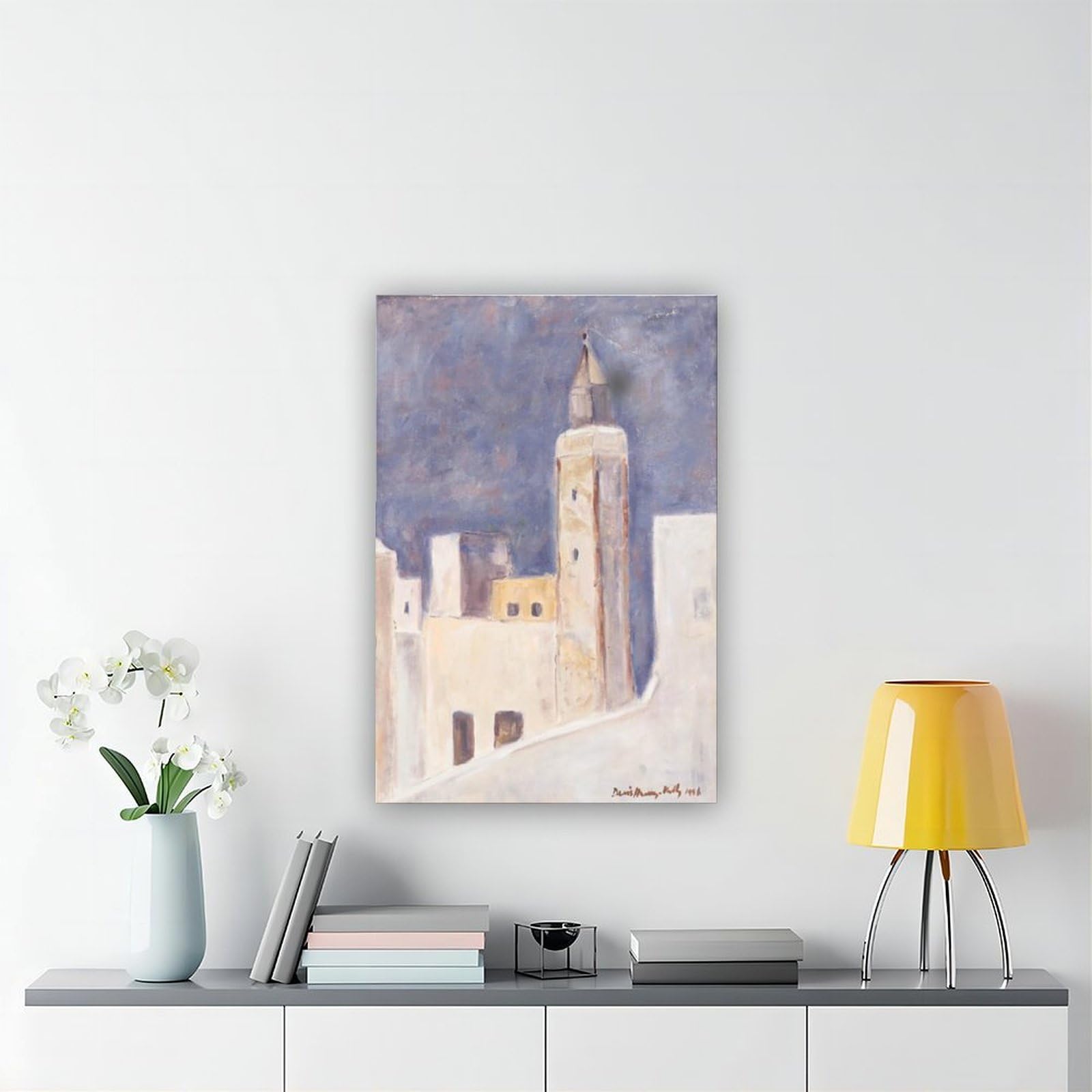 ANFOTCM Denis Harvey płótno plakat sypialnia dekoracja sport krajobraz biuro pokój dekoracja prezent 50 x 75 cm