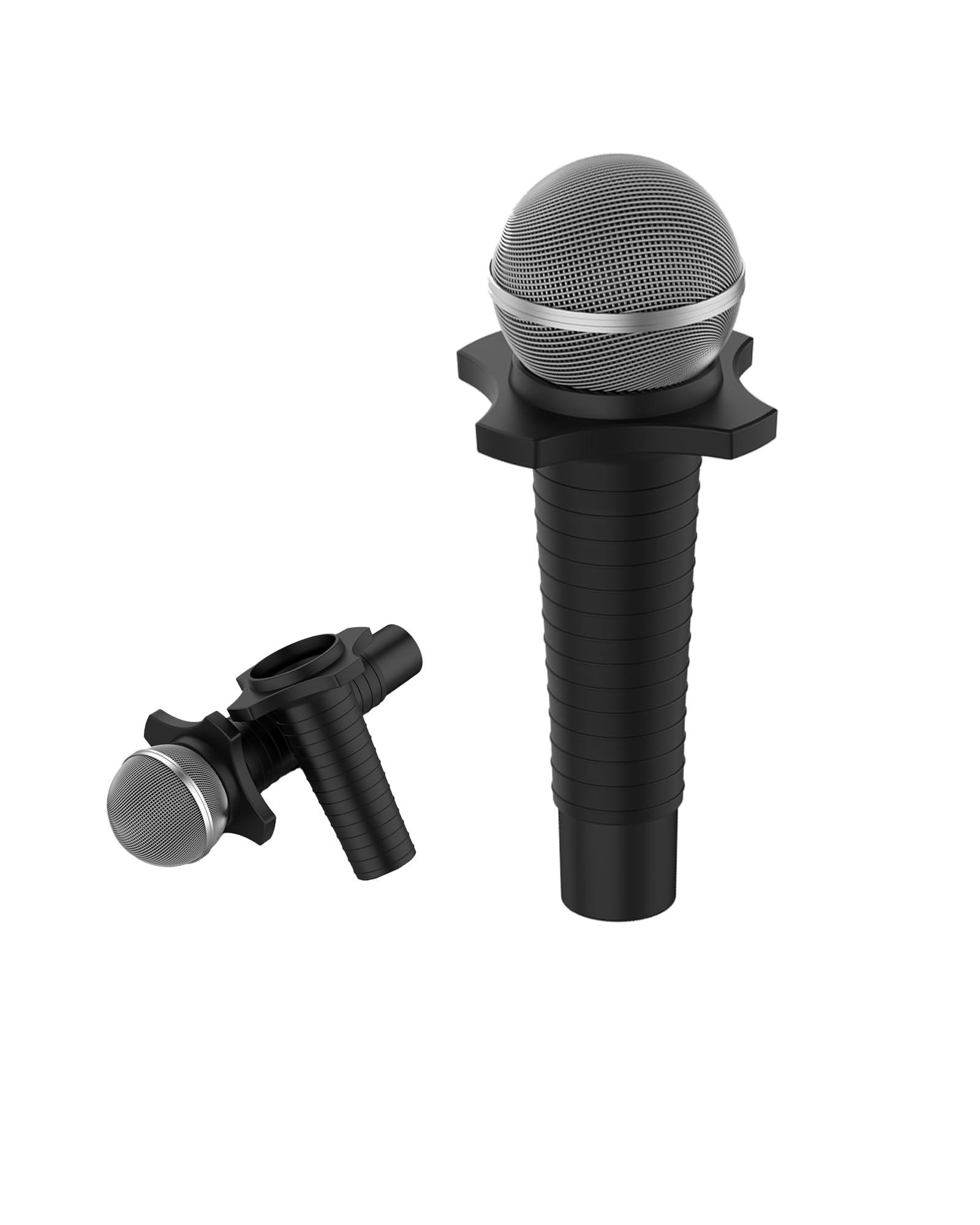 Silikonowe etui ochronne do Shure SM58-LC z precyzyjnymi otworami i wysokiej jakości materiałami przyjaznymi dla środowiska, odporne na zarysowania, uderzenia, zmywalne i przyjemne w dotyku, czarne