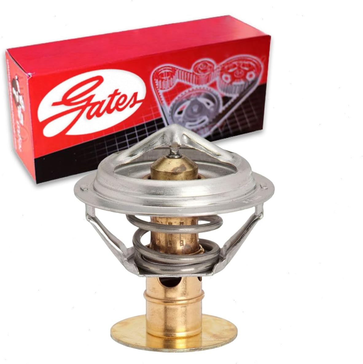 Gates Engine Coolant Thermostat compatible with Ford Edge 3.5L 3.7L V6 2007-2018