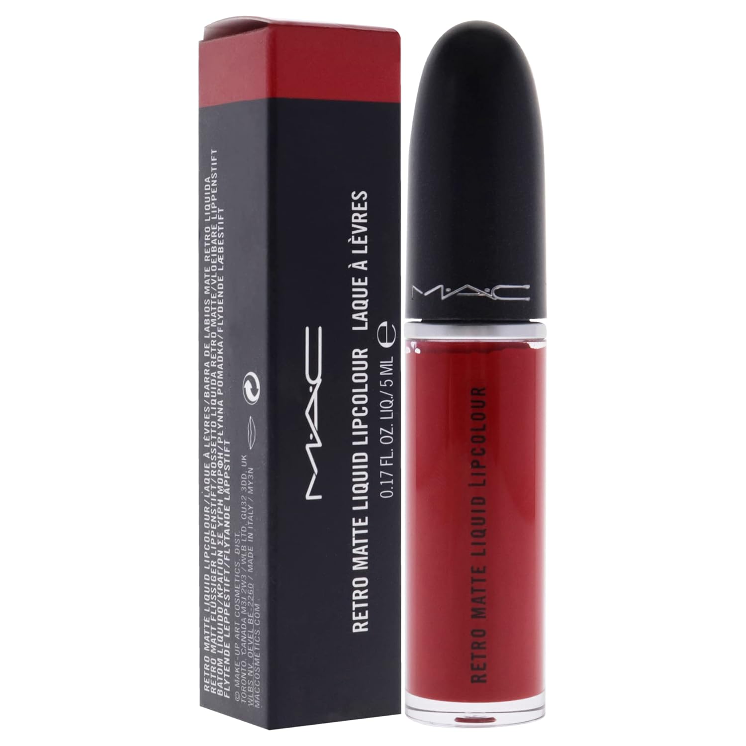 MAC Retro Matte Lipstick - 104 Fashion Legacy Lipstick Women 0.17 oz