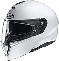 Vista 4 de Casco HJC i90 Natural Sólido para Motocicleta, con Aprobación DOT