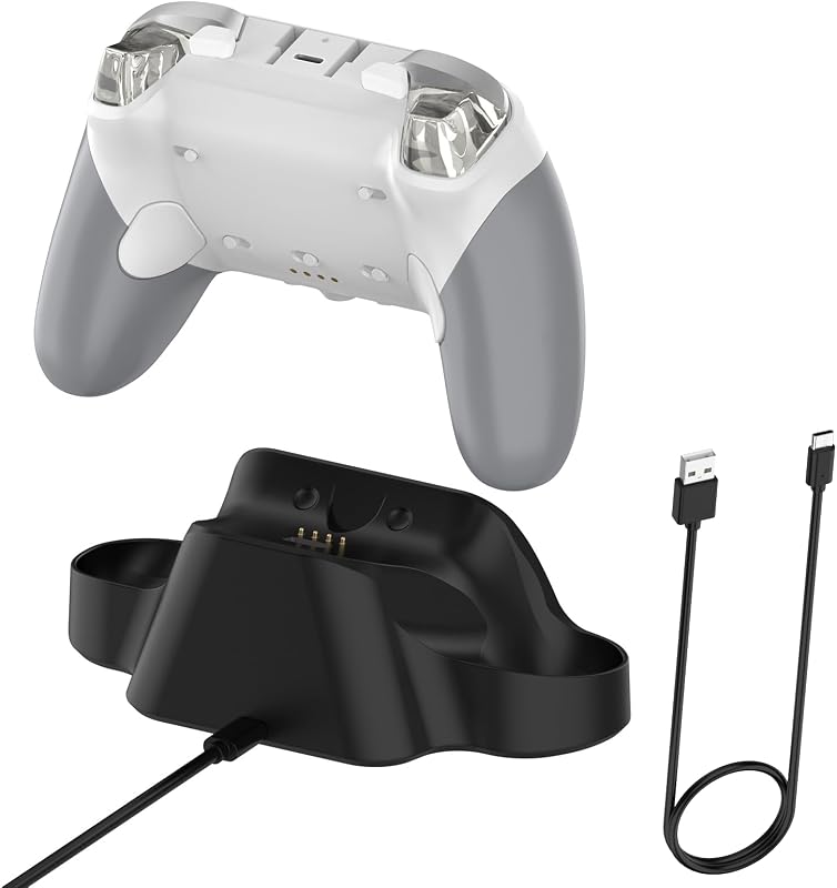 for GameSir G7 Pro Controller Charger Dock Station with Charging Cable,Magnetic Charging Cradle for GameSir G7 Pro Charge Station Base-Black
