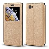 [Protección de marco completo] - Funda de piel sintética y cubierta interior suave que proporciona una doble protección para tu teléfono contra arañazos y suciedad. La carcasa interior de TPU a prueba de golpes evita que tu teléfono se caiga.