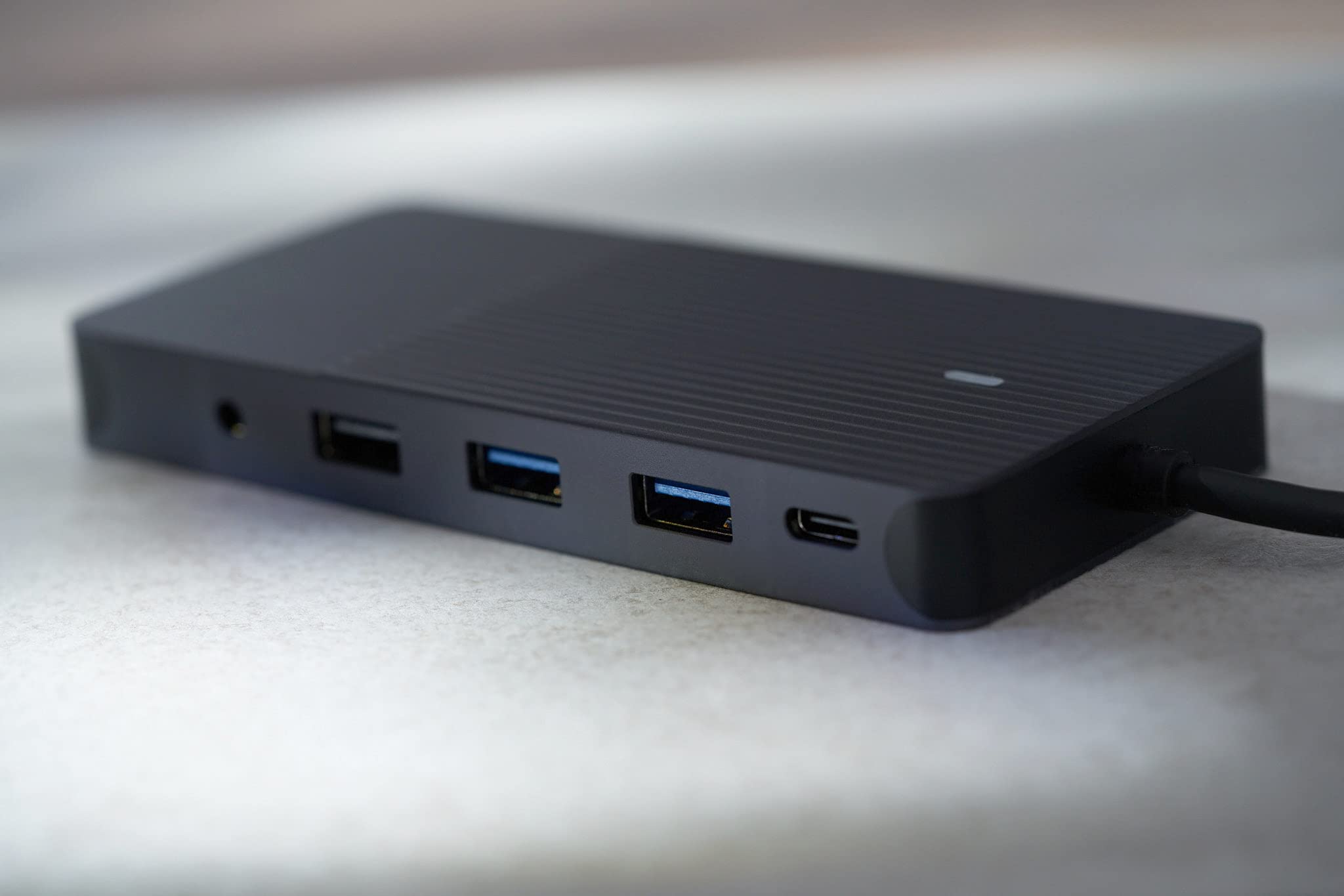 Rapoo Hub z 12 portami "UCM-2006" wtyk USB - C (złącza: HDMI, RJ45, USB-C, USB-A,jack 3,5mm, SD/SDHC/SDXC Card/microSD, 100 W, 5 Gbit/s, kabel 0,18m) szary