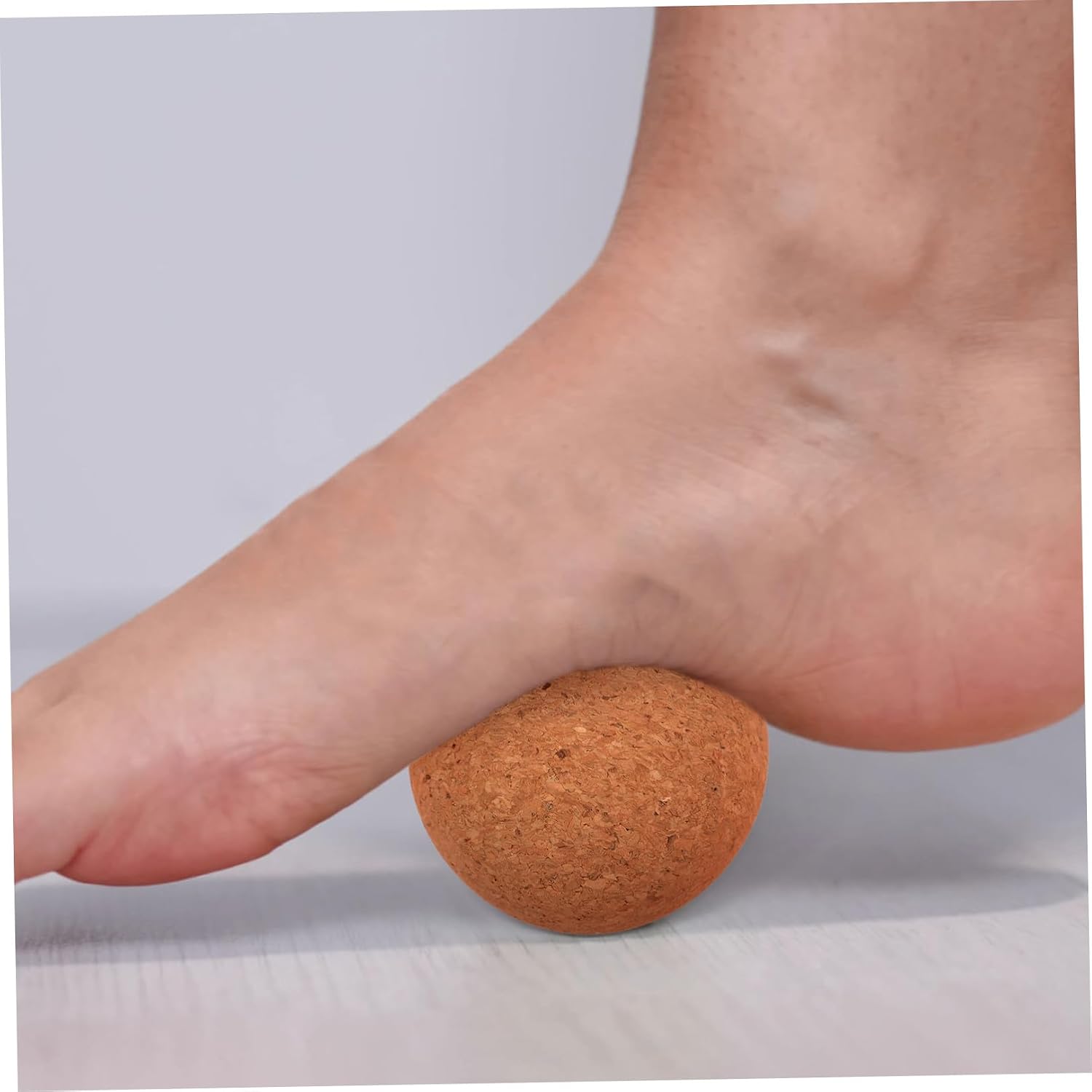 Holibanna 3pcs Cork Massage Balls for Deep Tissue Massage and Self-Massage for Plantar and Hands for Office Use and Exercise