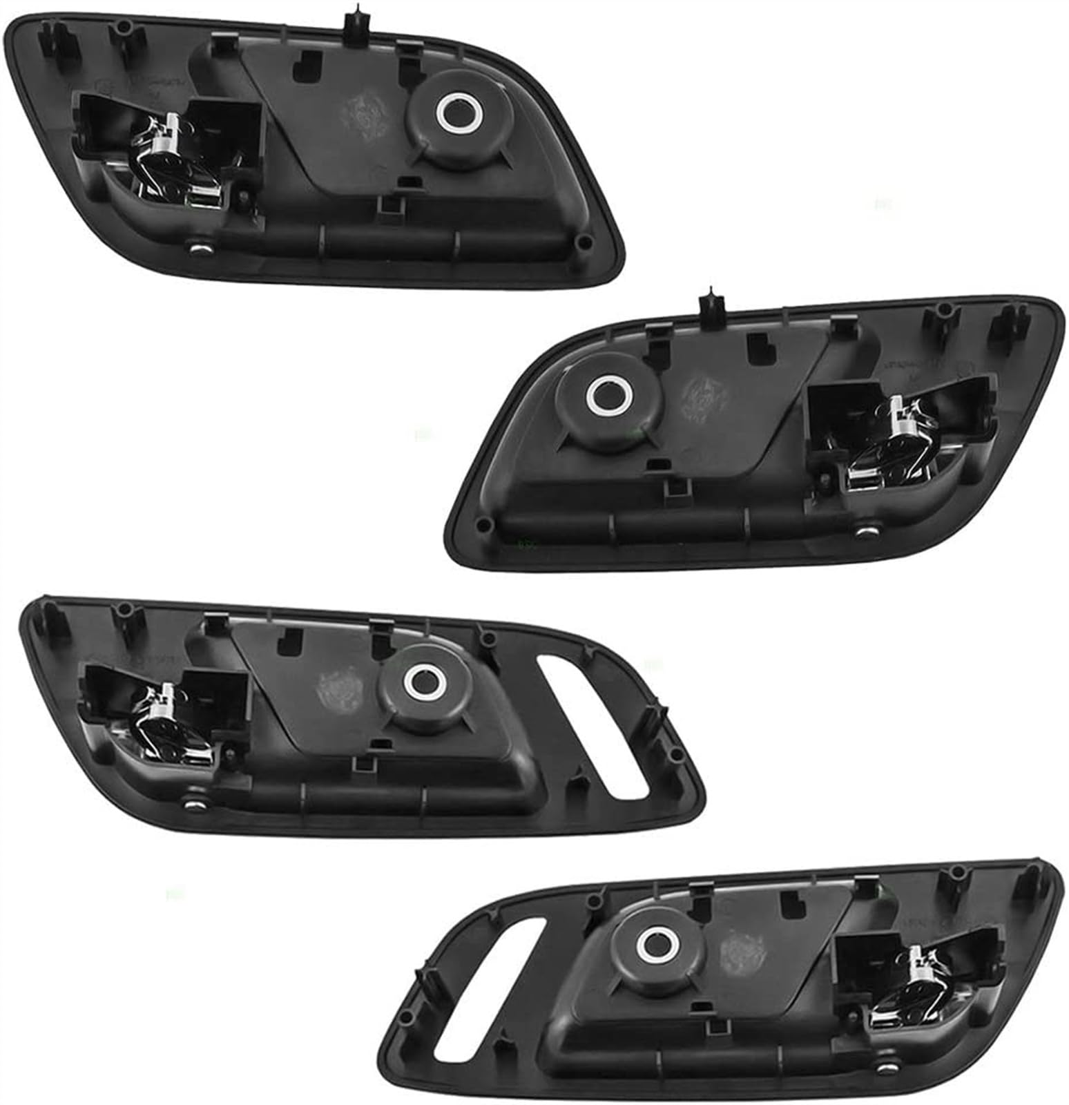 AVFORA Maniglia Porta Interna Auto Maniglia 15947936 Maniglia Per Porta Interna Da 4 Pezzi Per Chevrolet Per Silverado Chrome Fit
