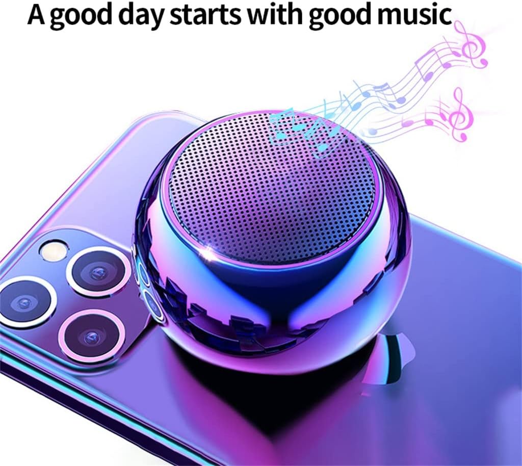 Speaker Portable Metal Heavy subwoofer Outdoor mini Small image 4