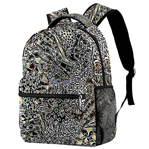 Sac à dos ordinateur portable léger avec motif floral de voyage