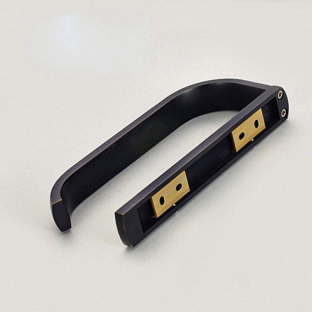 Simple Black - a Parete Domestica da Bagno in Acciaio Inox Supporto di Carta igienica