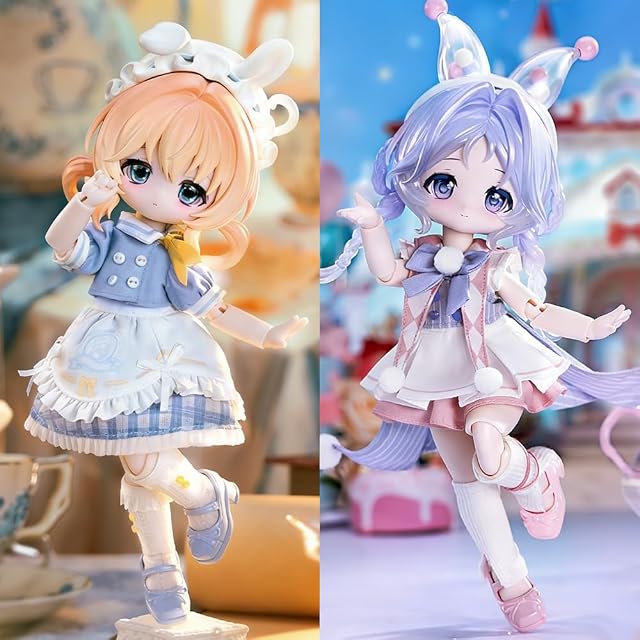 Foto 7 de 7 de Nueva Serie Rabbit Dream Box Muñeca BJD 1/8 Figura de Acción (Single Box)