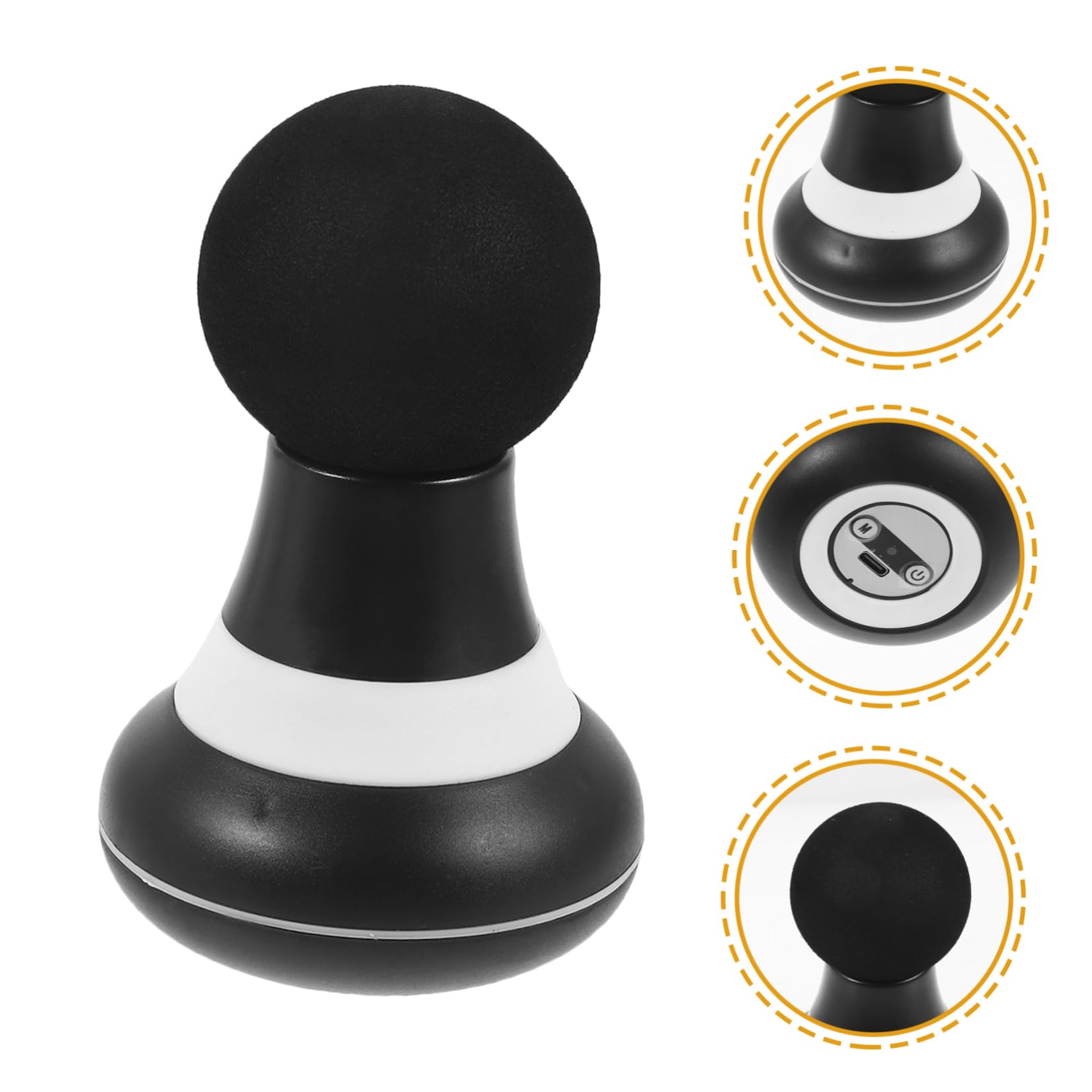 Beavorty 5stücke Mini Massagegerät Für Muskeln Tragbarer Elektrischer Körpermassager Für Schnelle Muskelentspannung Für Zuhause Und Unterwegs Mit Einstellbarer Intensität Und