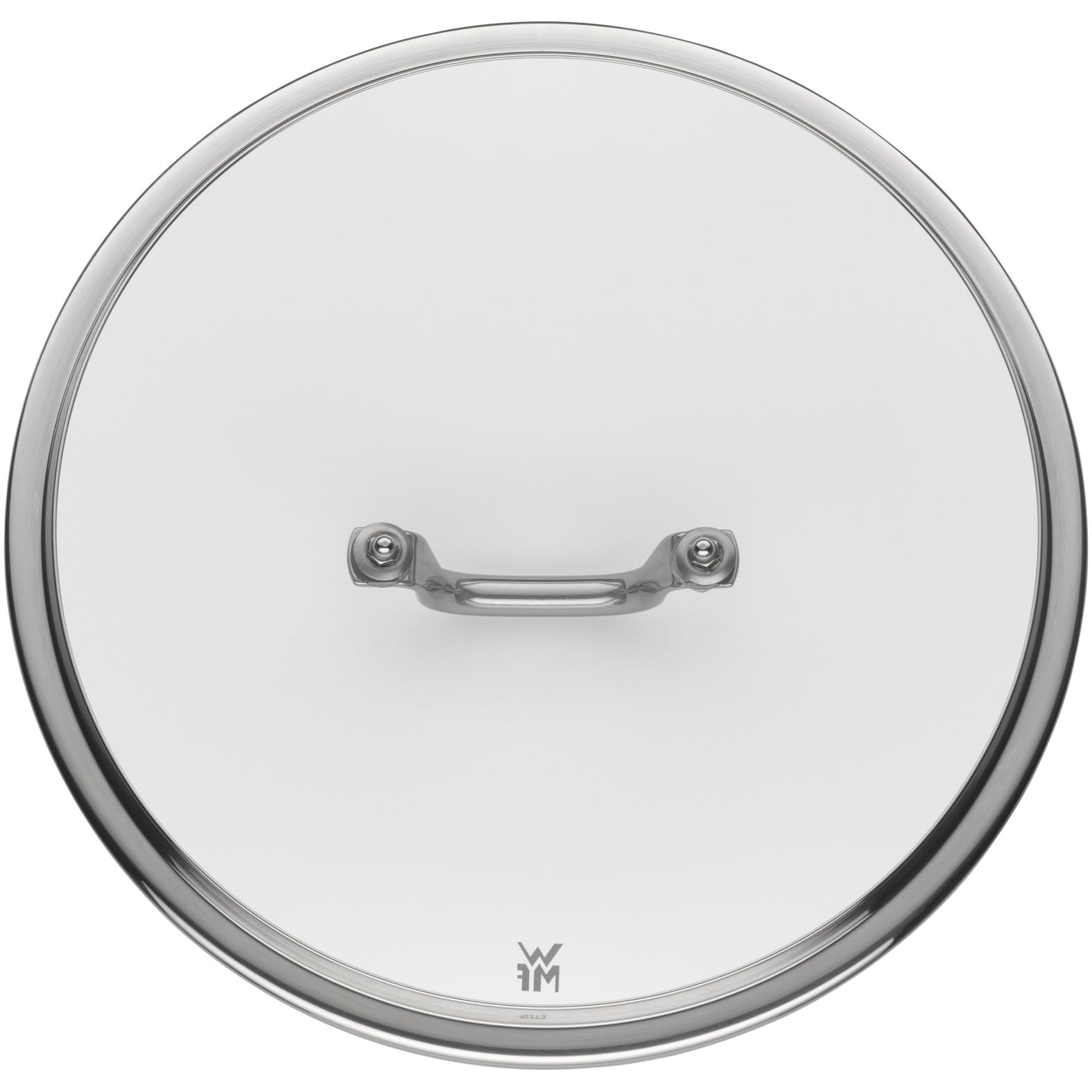 WMF Fusiontec Essential - Olla grande, 24 cm, tapa de cristal, olla de inducción, 6,4 L, cerámica de alta tecnología, resistente a los arañazos, sin revestimiento, color negro, fabricado en Alemania