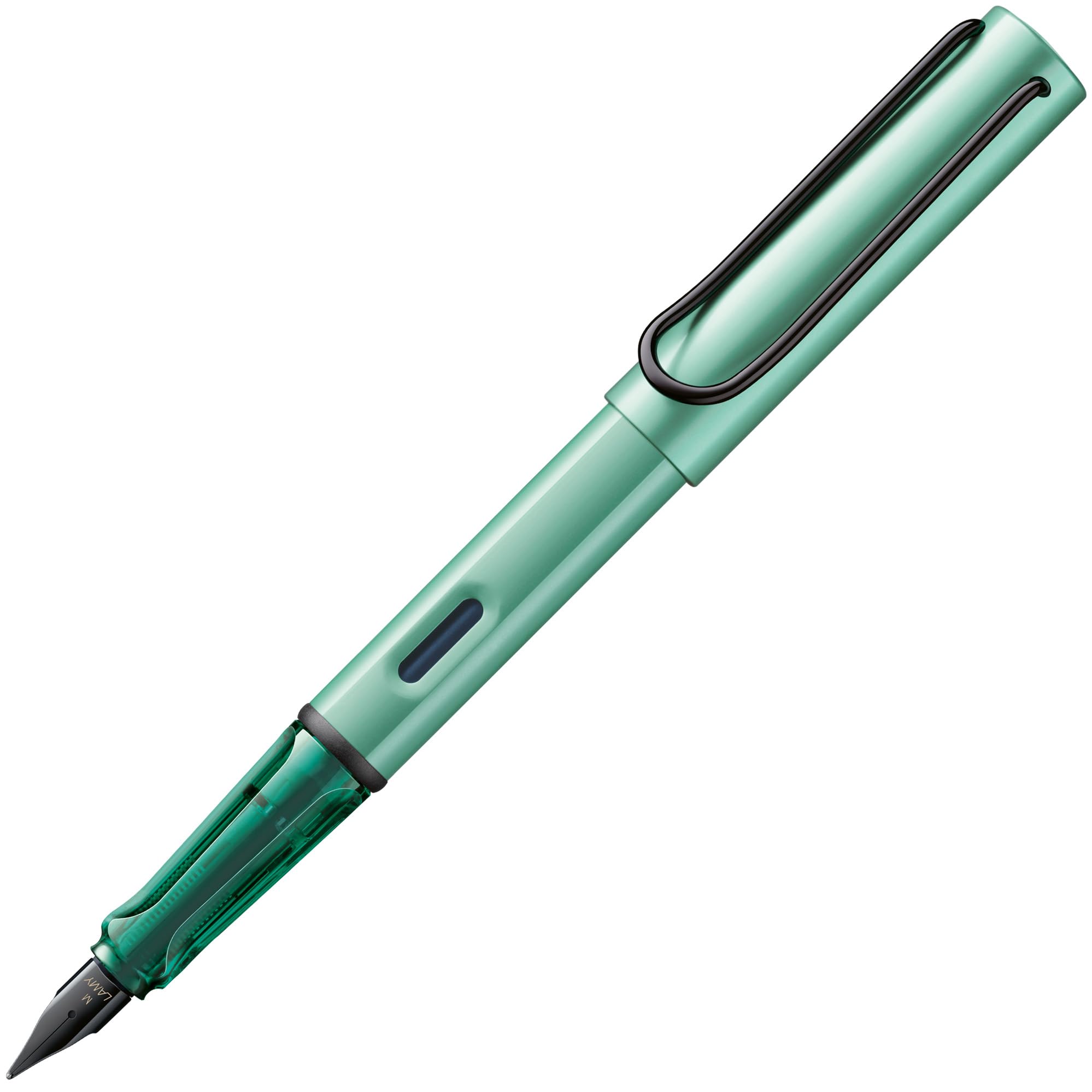 LAMY AL-star mint - Fountain Pen with ergonomic grip & polished steel nib in size F - lightweight aluminum body - including LAMY T 10 blue cartridge - Right-Handed — image 1