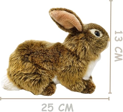 Vista 3 de Brigid The Brown Rabbit - Conejito de peluche de 10 pulgadas