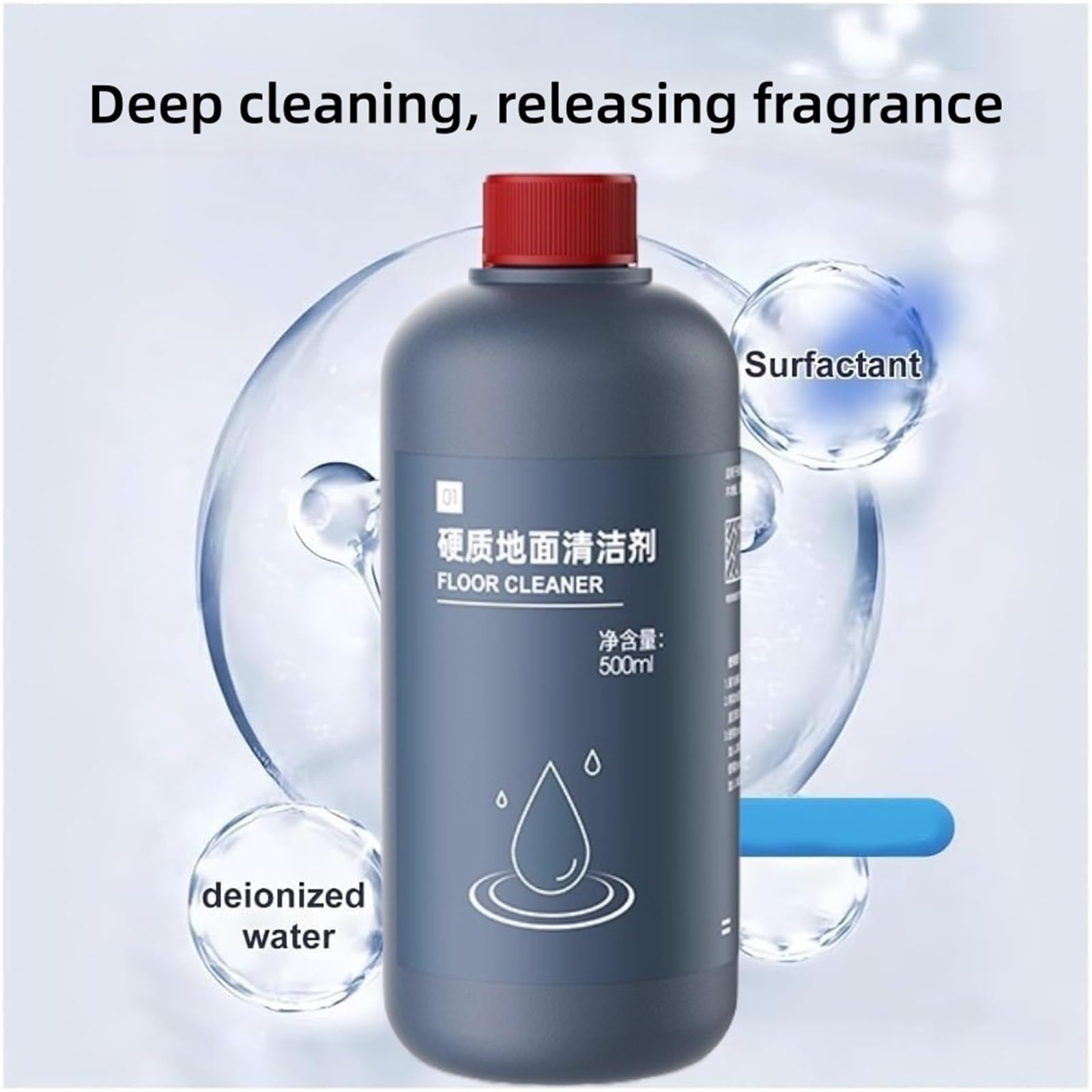 Solución de limpieza fuerte (5 botellas, 16.9 oz), compatible con Dyson Wash G1/Nautik, agente limpiador for baldosas.