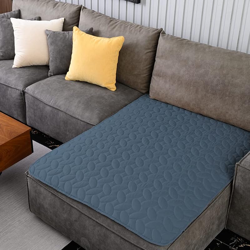 Capa impermeável acolchoada para cama de cães e sofá Ameritex Navyblue 101,6 x 127 cm