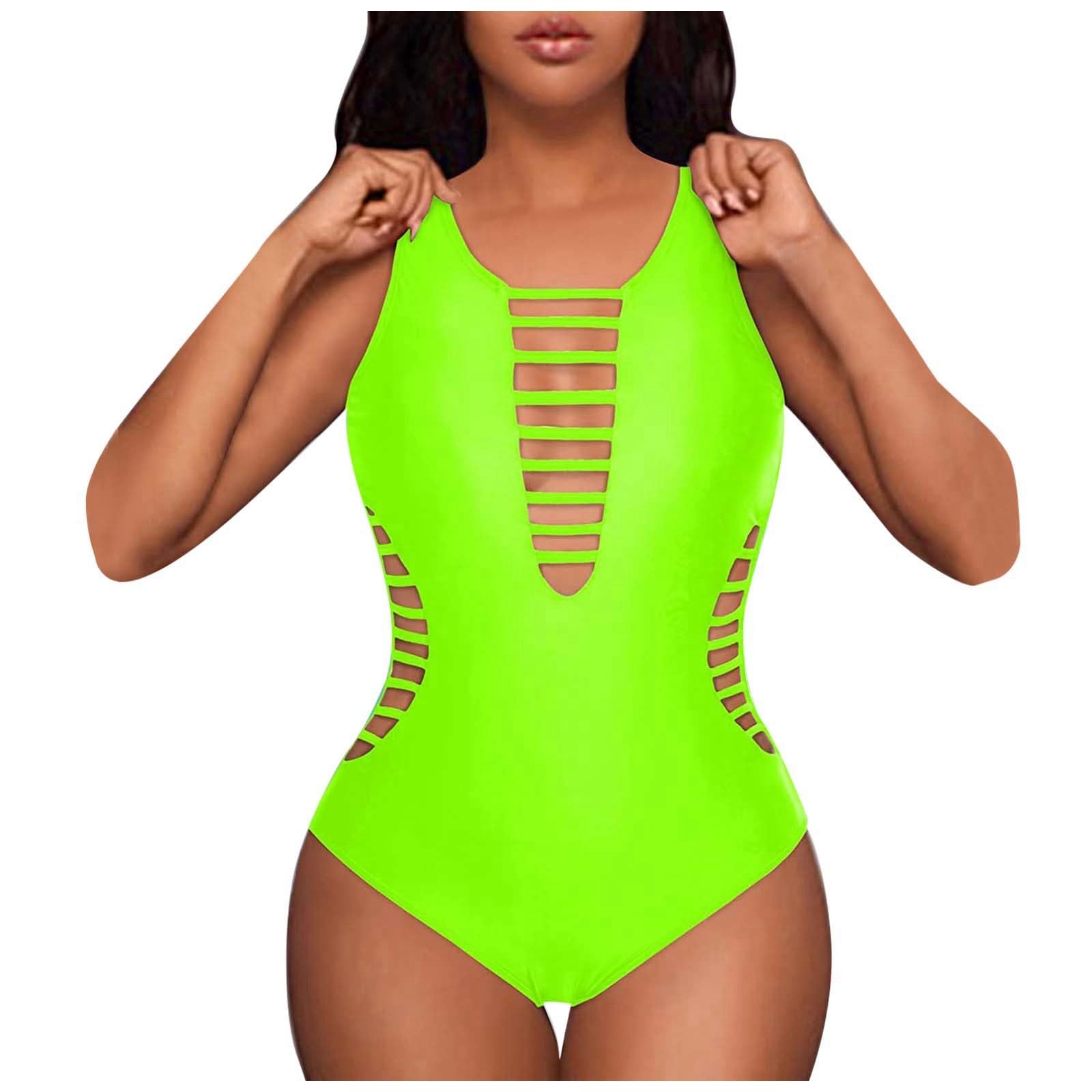 Maillot de bain triangle anti-marques de bronzage avec dos nu ajustable