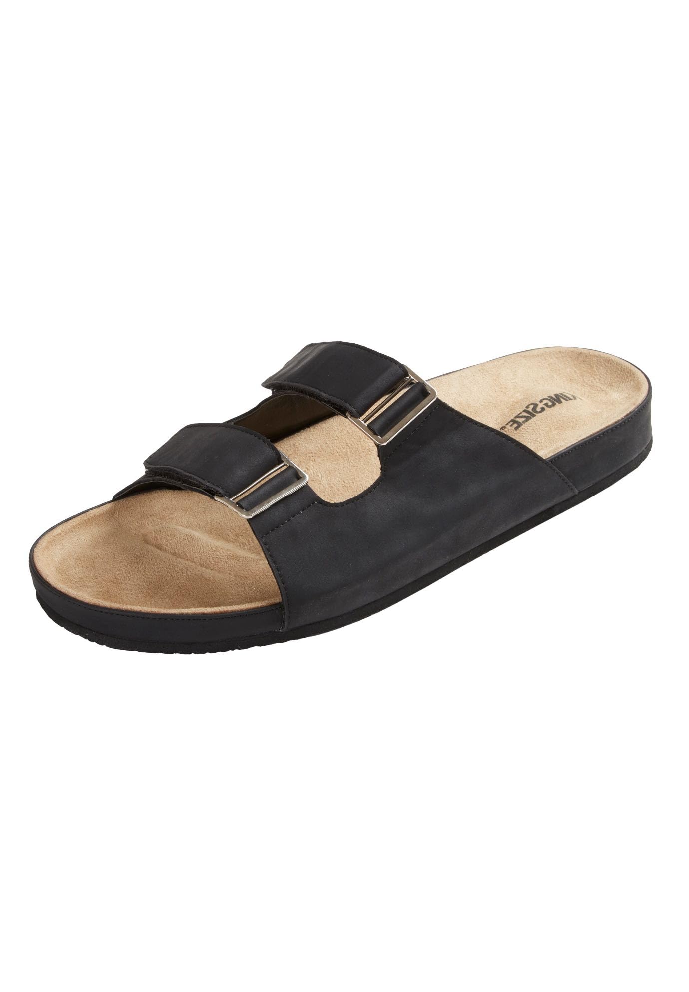 KingSizeMen's Double Adjustable Buckle Slide And Closure